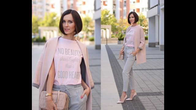 'Chic Fashion Look with Pastel Casual Style Pastel Fashion Look'