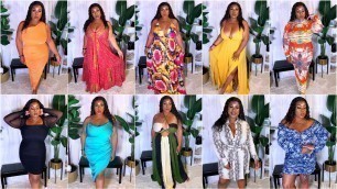 '10 Fashion Nova Curve Dresses | Summer Time Fine | Plus Size + Curve'