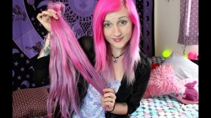 'Toning + Review VPFashion Hair Extensions, Going Pink'