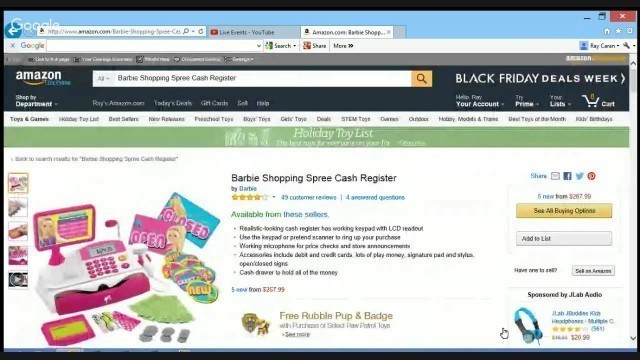 'Barbie Shopping Spree Cash Register Review'