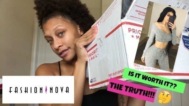 'FASHION NOVA TRY ON HAUL | HONEST REVIEW!!!'