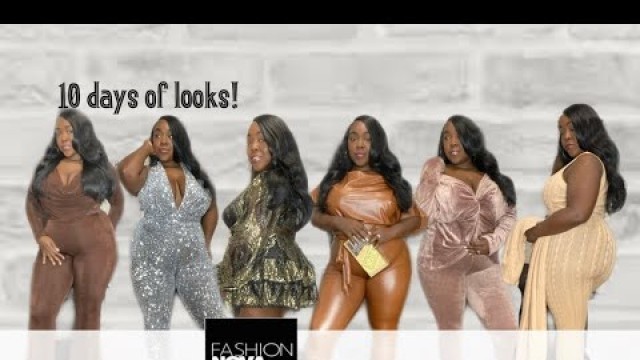 '10 days of fashion nova curve haul! Day, Night, etc. plus size 2021 2022'