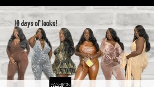 '10 days of fashion nova curve haul! Day, Night, etc. plus size 2021 2022'