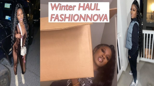 'FASHIONNOVA WINTER TRY-ON HAUL 2021 | MsCeyonce'