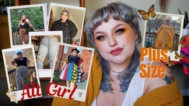 'Plus Size Try-on Fall Edgy Alternative Clothing Haul | Size 16/18| Shein, Walmart, and more ♥'