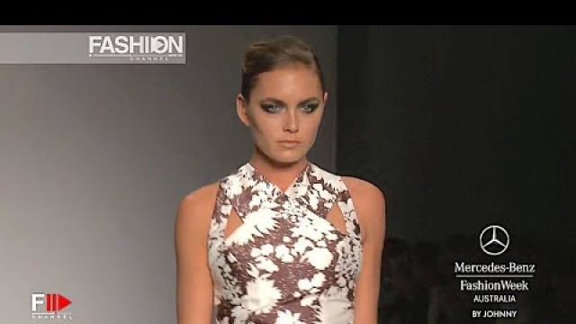 'BY JOHNNY Spring Summer 2012 2013 Australian Fashion Week - Fashion Channel'