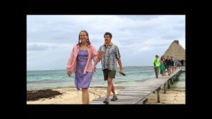 'Belize   beach fashion show'