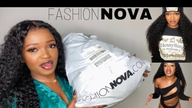 'HUGE FASHIONNOVA TRY ON HAUL | What you need to know about ordering | sizing & shipping 