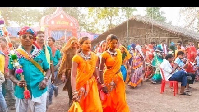 'आदिवासी ढोलिया मांदल डांस वीडियो 2022 | Adivasi Dholiya Mandal Old Fashion Dance | Adivasi Area'