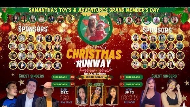 'CHRISTMAS GRAND MEMBERS LIVESTREAM I FASHION SHOW EVENT 2021'