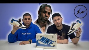 'Air Jordan 1 “TRAVIS SCOTT X FRAGMENT” Unboxing + Review | Español (Heat or Hype)'