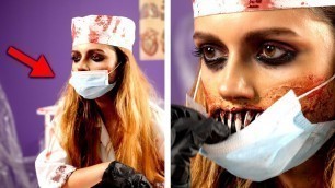 '6 Scary Halloween Makeup and DIY Costume Ideas'