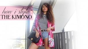 'how I style the KIMONO LOOKBOOK'