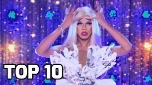 'TOP 10 Fashion Queens - RuPaul\'s Drag Race'