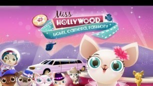 'Miss Hollywood: Lights, Camera, Fashion! - iPad app demo for kids'