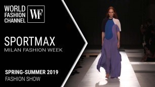 'Sportmax | spring-summer 2019 Milan fashion week'