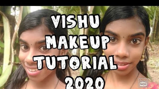 'Vishu makeup tutorial 2020|Simple makeup look|My fashion style Devika'