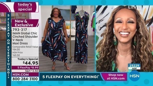 'HSN | IMAN Global Chic Fashions 05.14.2022 - 05 PM'