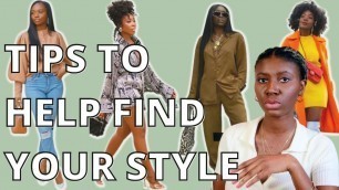 'FASHION TALK: |HOW TO FIND YOUR FASHION STYLE| tips to help you define your style'