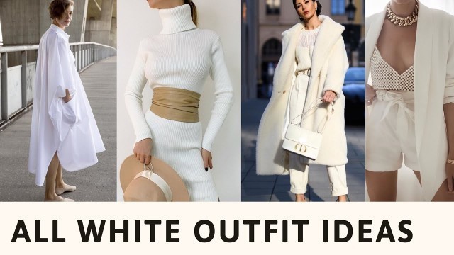 'All White Outfit Lookbook | Red Fashion Chic'