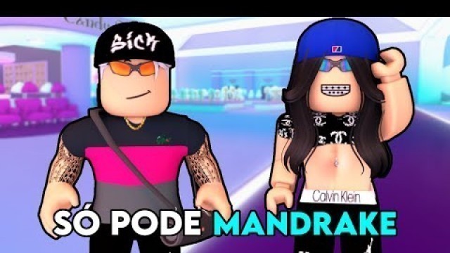 'SÓ PODE SE VESTIR DE MANDRAKES NO DESFILE DO FASHION FAMOUS! - Roblox'