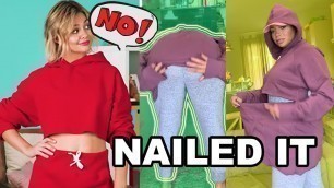 'Mami CrayCray  Tries DIY CLOTHING AND FASHION HACKS - Cool Clothes Upgrade Idea'