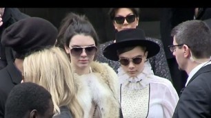 'Beautiful Kendall Jenner and Cara Delevingne in paris'