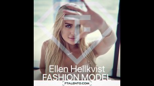 'TALENTO FASHION MODEL : Ellen Hellkvist'