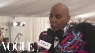 'RuPaul on His Met Gala DJ Set | Met Gala 2019 With Liza Koshy | Vogue'