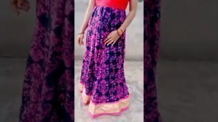 'How to convert lehenga into anarkali #neerustyles #youtubeshorts #shortvideo #viralshorts #fashion'