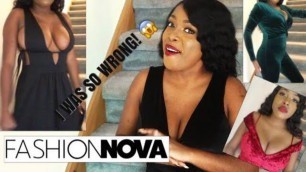 '♥ FASHION NOVA HAUL | Date Night Outfits | TRY ON HAUL REVIEW ♥'