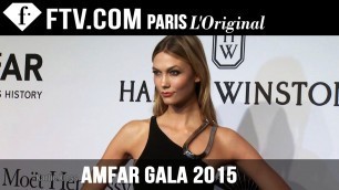 'amfAR Gala - New York 2015 ft Kendall Jenner Chanel Iman Coco Rocha | FashionTV'