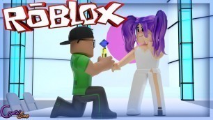 'ME VISTO DE NOVIA Y ME PIDE MATRIMONIO | FASHION FAMOUS ROBLOX | CRYSTALSIMS'