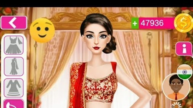 'Indian wedding stylist || girl fashion show game Level 25 #fashionshow'