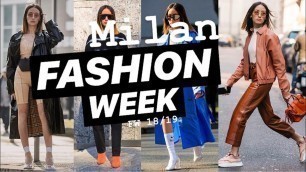 'VLOG: MILAN FASHION WEEK FW 19 