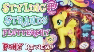 'Rainbow Power Fashion Style Fluttershy Styling Strands My Little Pony review!'