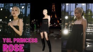 'MISS YSL ROSÉ AT PARIS FASHION WEEK 2021 (ALL VIDEO)'