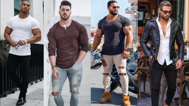 'Bodybuilder Stylish Perfect Outfits Ideas 2022 | @ZH Fashion #zhfashion #menfashion #muscle2022'