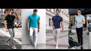 'Men\'s Summer Best Casual Style Inspairation | Men\'s T-Shirt & Formal Pant Style 2019 | PBL'