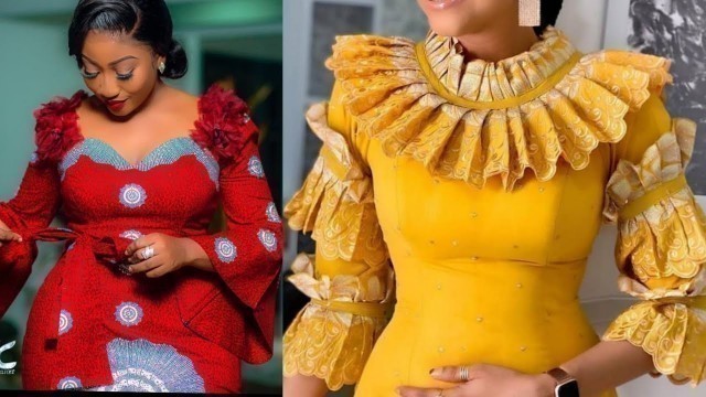 'Stylish Asoebi Styles For Lace: African Clothes Styles For Women |Ankara Styles 2022 |Lace Styles'