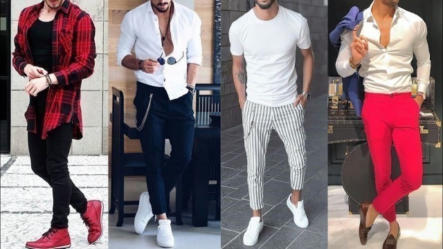 'Men\'s Outfit Inspiration Ideas | Jeans & T-shirt Outfits Men | Men Fashion 2020 | Good Outfit Ideas'