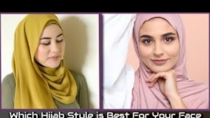 'Which Hijab Style Is Best For Your Face Shape Find Out Here'