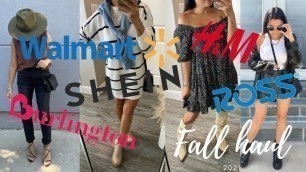 'COLLECTIVE FASHION FALL HAUL | WALMART | ROSS | TARGET | BURLINGTON | SHEIN'