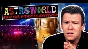 'Travis Scott Astroworld Disaster Timeline #shorts'