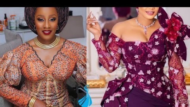 'African Fashion Dress Style for Women | Stunning Asoebi Lace Styles for Owambe Party | Ankara Styles'