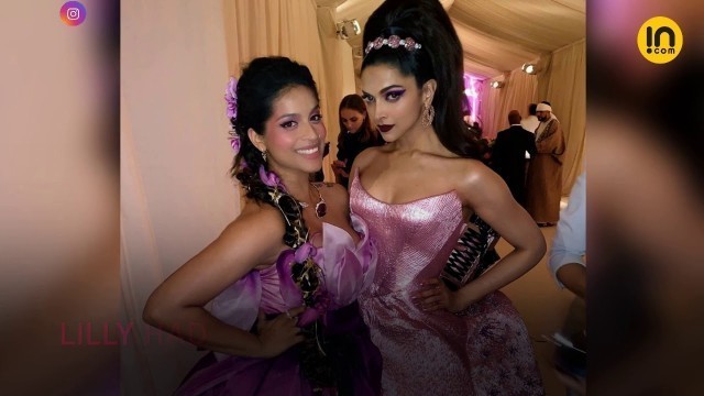 'MET GALA 2019: DEEPIKA PADUKONE RESPONDS TO LILLY SINGH\'S STRUGGLE TO FIND HER AT THE EVENT'