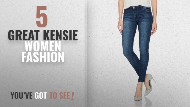 'Kensie Women Fashion [2018 Best Sellers]: Kensie Jeans Women\'s Kensie Ankle Biter Skinny Jean,'