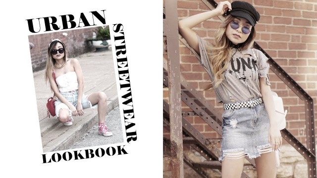 'HOW TO STYLE EDGY OUTFITS| URBAN STREETWEAR LOOKBOOK'