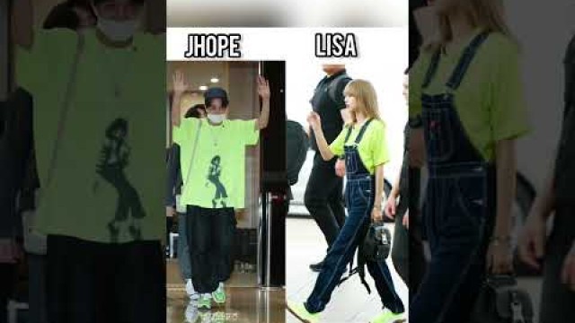 'Blackpink vs Bts airport fashion'