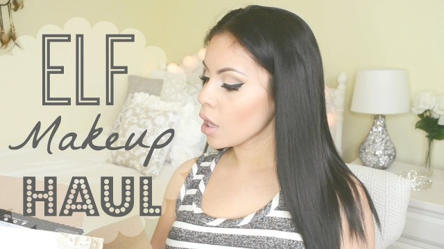 'Huge ELF Makeup Haul 2015 | JuicyJas'